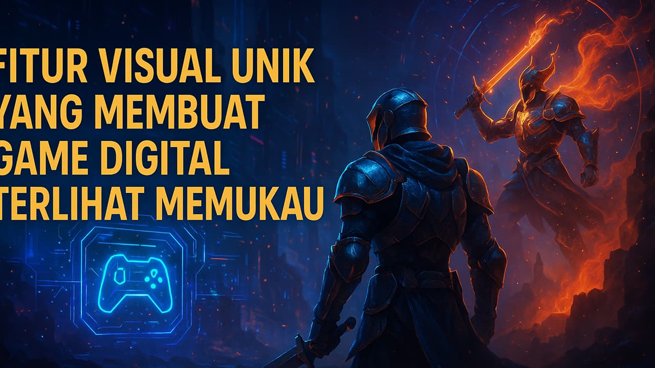 Fitur Visual Unik yang Membuat Game Digital Terlihat Memukau - okgcsa